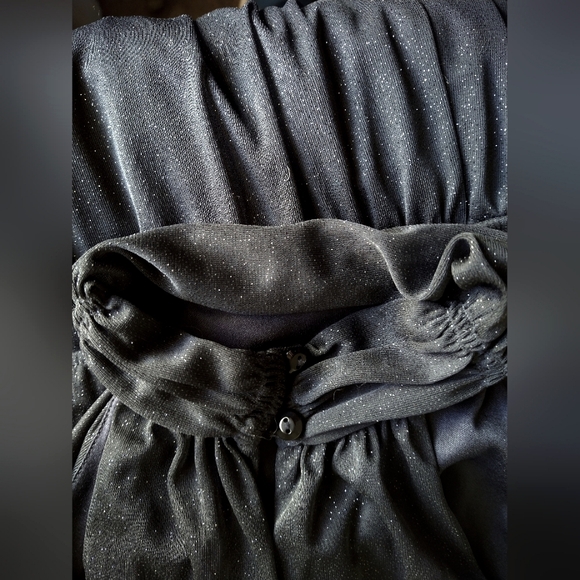 ENFOCUS STUDIO "LITTLE BLACK DRESS" WOMEN'S SIZE 10 SLEEVELESS FANCY HOLIDAY NWO - Picture 4 of 11